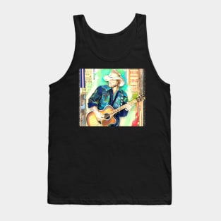 Toby Keith Newspaper Tank Top